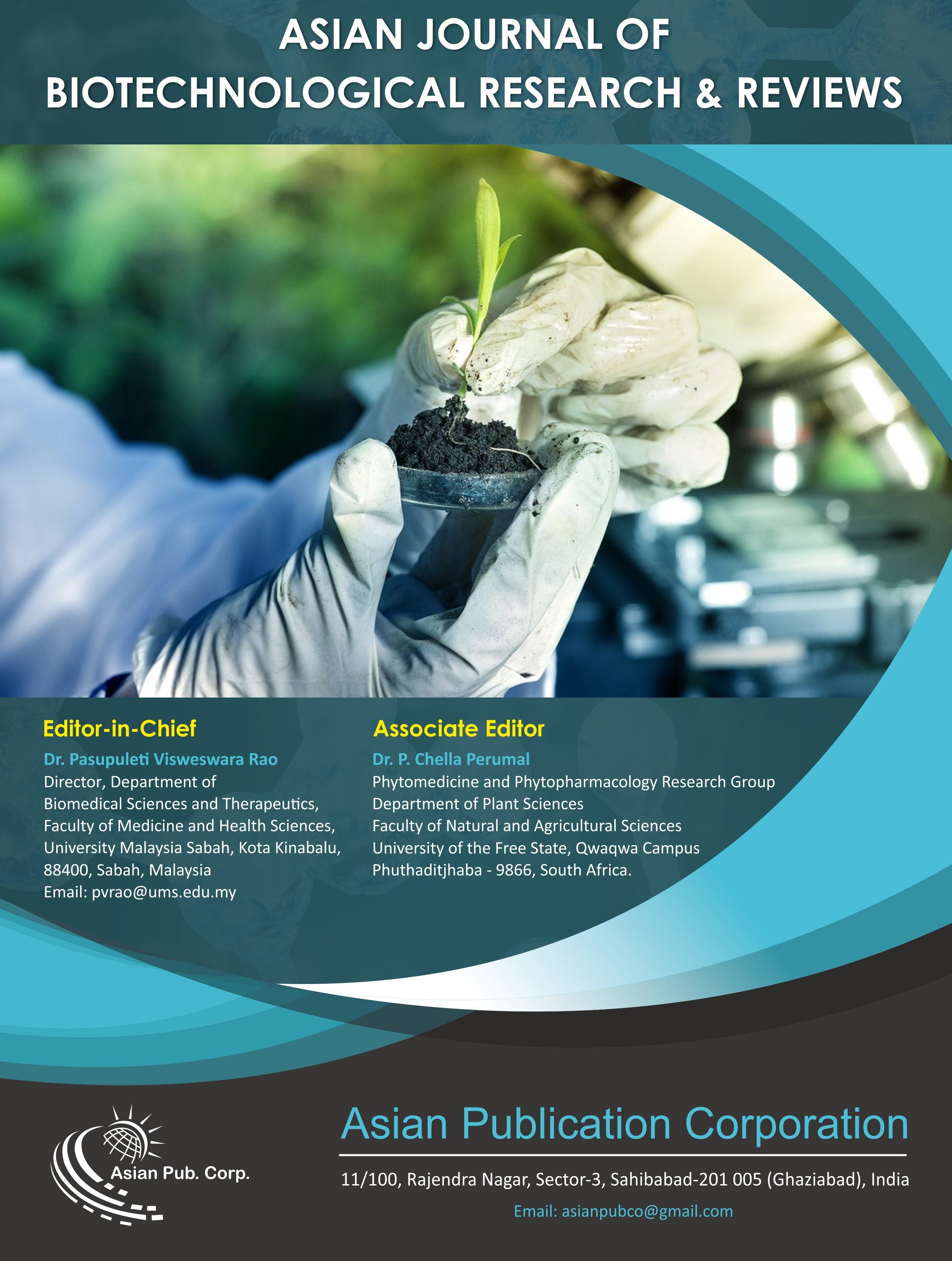 Asian Journal of Biotechnological Research and Reviews